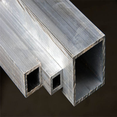 Abgezogenes Aluminiumrohr fertigte großer Durchmesser-anodisiertes Quadrat besonders an